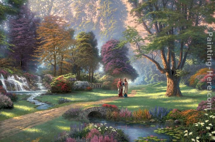 Thomas Kinkade Walk of Faith